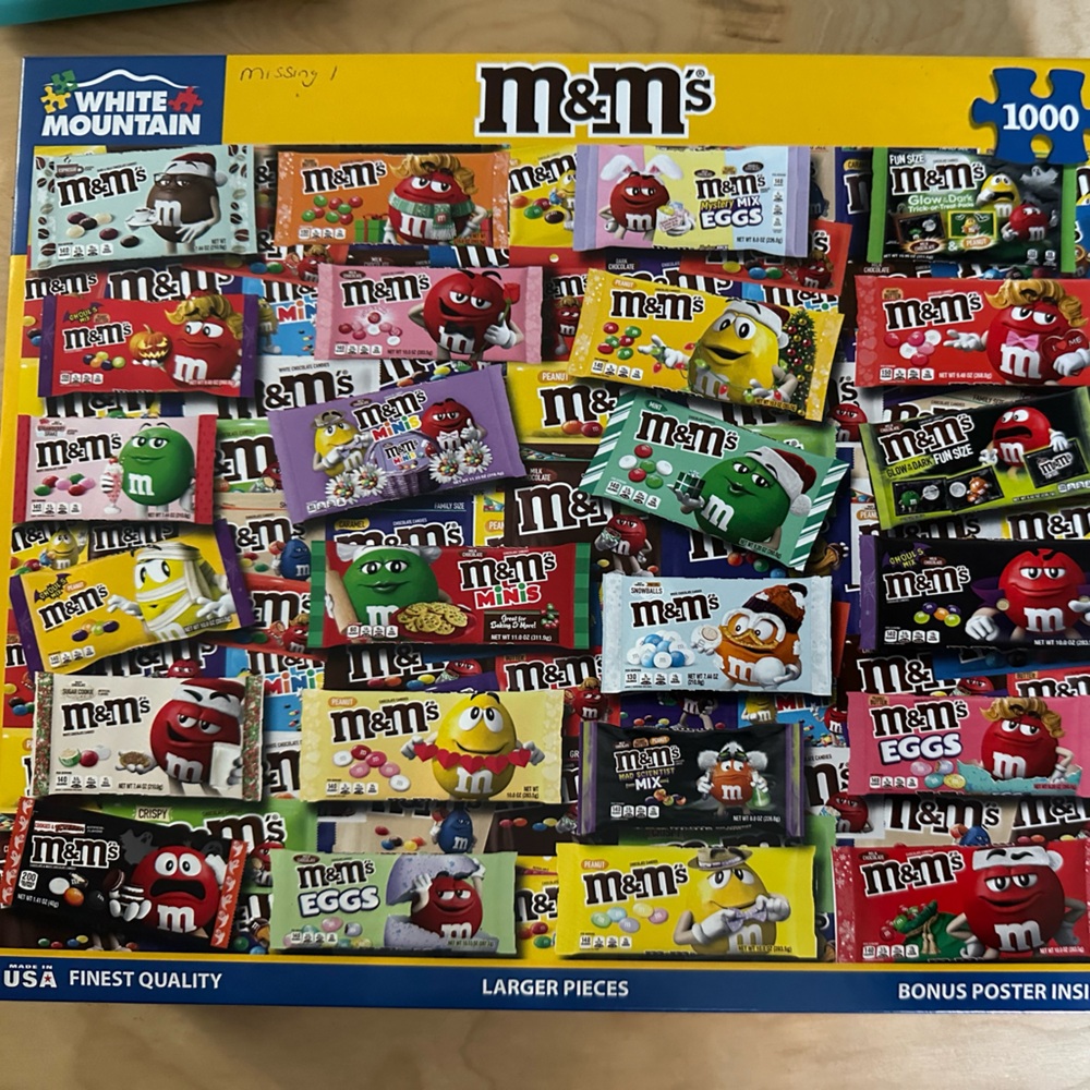 1,000 piece puzzle
